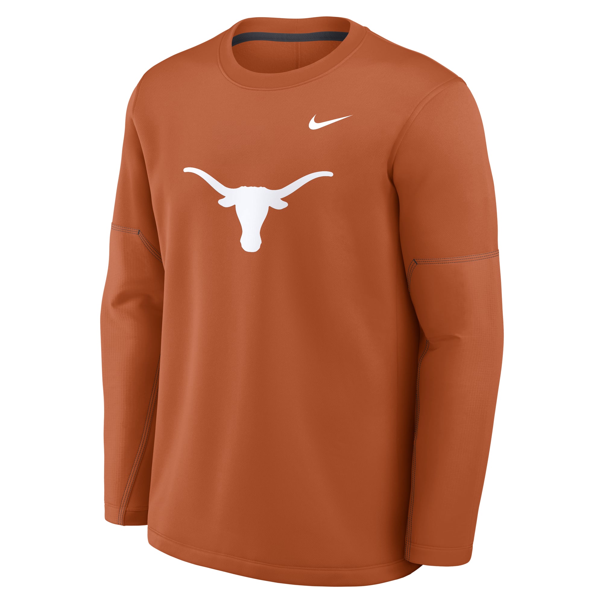 Haut à manches longues Therma-FIT Nike Texas Orange Longhorns 2026 pour homme